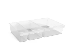 Outlet Rotho Kühlschrankorganizer-Set Loft 3 Transparent 3-teilig
