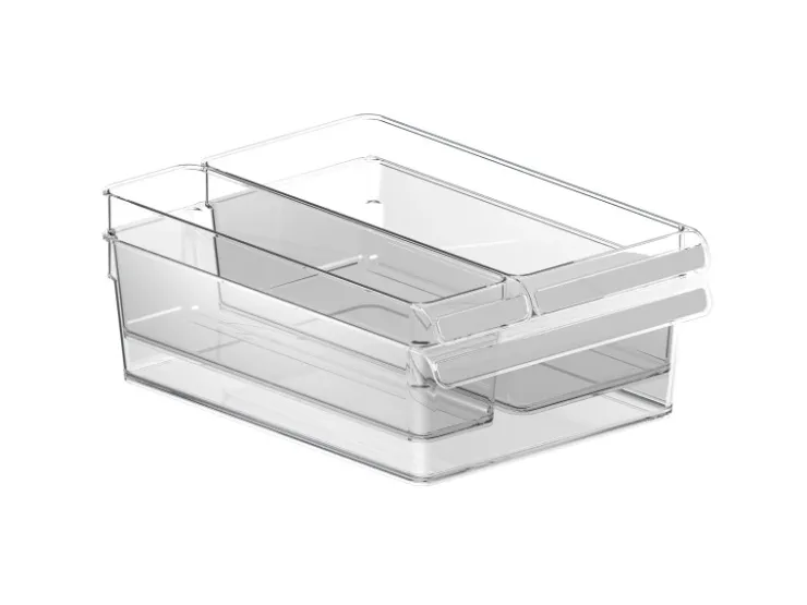 Outlet Rotho Kühlschrankorganizer-Set Loft 3 Transparent 3-teilig