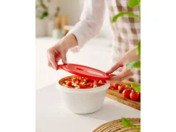 Rotho Küchenhelfer<Mikrowellenschüssel Micro Clever 1,6 l Papaya