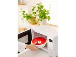 New Mikrowellenteller Micro Clever Tief 1 l Papaya Küchenhelfer