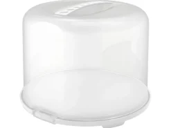 Hot Rotho Tortenglocke Fresh XL 26 cm Weiß-Transparent