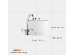 Clearance Kleindurchlauferhitzer KDU Hydraulisch 3,5 kW Durchlauferhitzer|Zweigriffarmatur