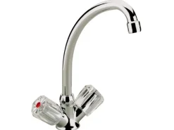 Clearance Zweigriff-Küchenarmatur Standard Plus Spüle Niederdruck Zweigriffarmatur