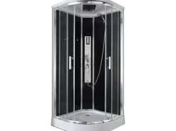Best Komplettduschkabine Trend 1 Chrom-Optik 210 cm x 90 cm Einhebelmischer