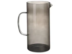 Clearance Schöner Wohnen Glaskaraffe Karina 1,7 l Rauchgrau