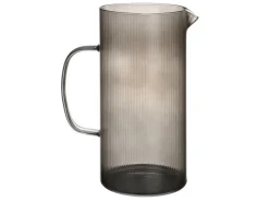 Clearance Schöner Wohnen Glaskaraffe Karina 1,7 l Rauchgrau
