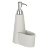 Outlet Seifenspender Simra mit Schwammhalter Beige Küchenhelfer