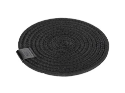 Best Schöner Wohnen Topfuntersetzer-Set Svea Ø 20 cm Schwarz 2 Stück
