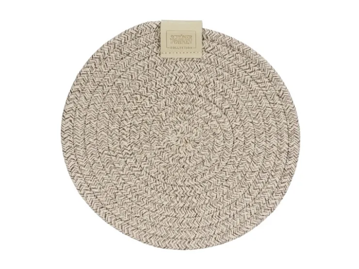 Outlet Schöner Wohnen Topfuntersetzer-Set Svea Ø 20 cm Beige 2 Stück
