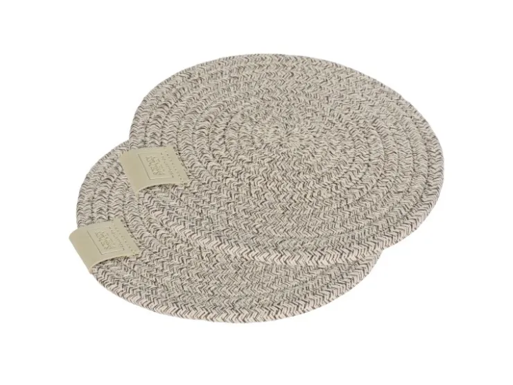 Outlet Schöner Wohnen Topfuntersetzer-Set Svea Ø 20 cm Beige 2 Stück