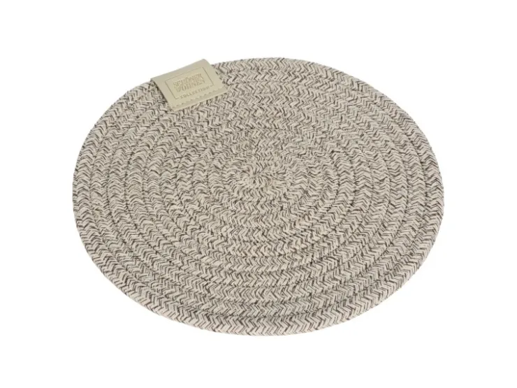 Outlet Schöner Wohnen Topfuntersetzer-Set Svea Ø 20 cm Beige 2 Stück