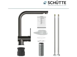 Best Schütte Küchenarmatur Rio Hochglanz- Graphit