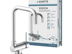 Clearance Küchenarmatur Window Verchromt Einhebelmischer