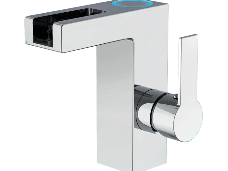 Online Schütte Led Waschtischarmatur mit Schwallauslauf Orinoco Chrom