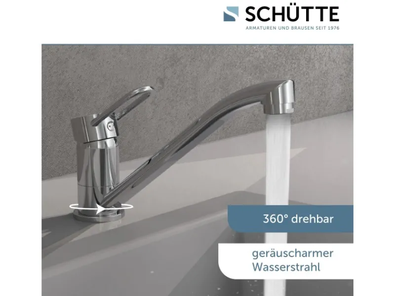 Spültischarmatur Birte Chrom Einhebelmischer