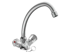 Schütte Zweigriffarmatur<Spültischarmatur Brilliant Chrom