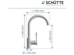 Discount Spültischarmatur Cornwall optik Einhebelmischer