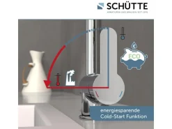 Schütte Einhebelmischer<Spültischarmatur Rio Chrom
