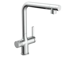 Outlet Schütte Sprudelwasser-Spültischarmatur-Set Aquastar Premium Chrom