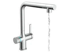 Outlet Schütte Sprudelwasser-Spültischarmatur-Set Aquastar Premium Chrom
