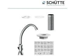 Discount Schütte Stand-Schwenkventil Carneo Chrom