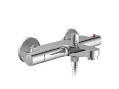 New Thermostat Wannenfüllarmatur Vico Chrom Einhebelmischer