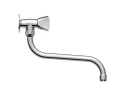 Best Schütte Wand-Schwenkventil Carneo Chrom