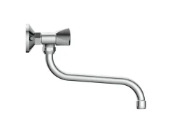 Schütte Zweigriffarmatur<Wand-Spültischarmatur Cesti Chrom