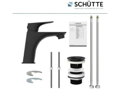 Discount Schütte Waschtischarmatur Boston Schwarz Matt