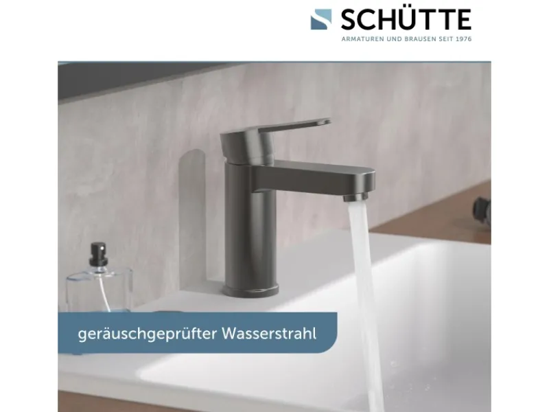 Hot Waschtischarmatur Elephant Graphit Matt Einhebelmischer
