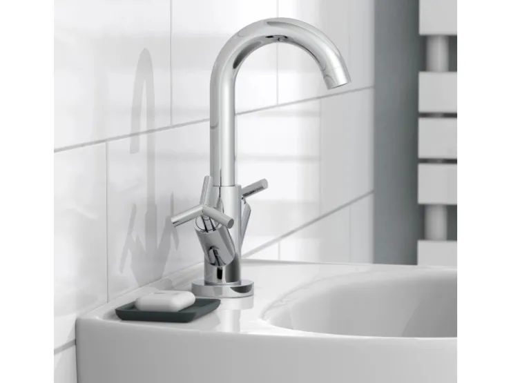 Outlet Schütte Waschtischarmatur Eliot Chrom