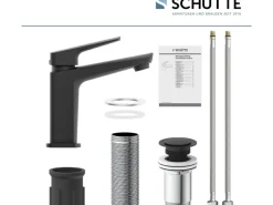 Clearance Waschtischarmatur Raven Schwarz-Matt Einhebelmischer