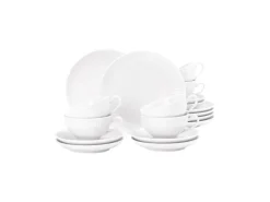 Discount Seltmann Weiden Amina Teeservice 18-teilig Weiß