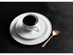 Seltmann Weiden Beat Coor Glaze Kaffeeservice 18-teilig Weiß