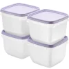 New SmartStore Gefrierdose Frost 0,75 l Lavendel 4 Stück