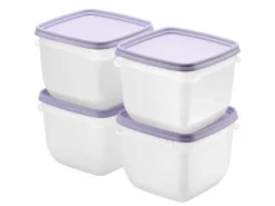 New SmartStore Gefrierdose Frost 0,75 l Lavendel 4 Stück