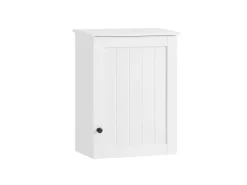 Best SoBuy Badezimmerschrank Hängeschrank Wandschrank Weiß BZR19-W