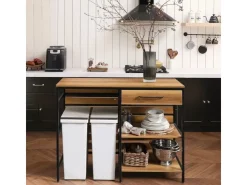 Clearance SoBuy Kücheninsel Sideboard Kommode Küchenschrank Flurschrank Vintage FSB71-PF