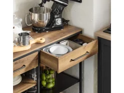 Discount Kücheninsel Sideboard mit Schublade Kommode Küchenschrank Vintage FSB85-PF Kücheninseln|Servierwagen