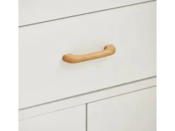 Best SoBuy Mikrowellenschrank mit Rollen Küchenwagen Weiß 62cm FSB12-W
