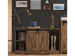 SoBuy Küchenschränke<Sideboard Wohnzimmerschrank Kommode Küchenschrank TV-Schrank FSB60-N