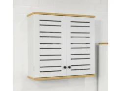 Best Wandschrank Badezimmerschrank Küchenschrank Medizinschrank Weiß BZR42-W Küchenschränke