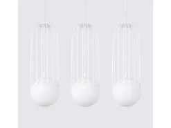 Sollux Kücheninseln<Lighting Pendelleuchte Brina 3L Weiß