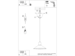 Lighting Pendelleuchte Jaga Weiß Kücheninseln