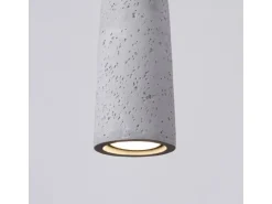 Sollux Lighting Pendelleuchte Electra Beton Grau