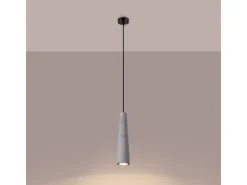 Sollux Lighting Pendelleuchte Electra Beton Grau