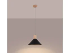 Sale Sollux Lighting Pendelleuchte Jaga Schwarz