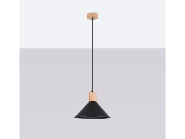 Sale Sollux Lighting Pendelleuchte Jaga Schwarz
