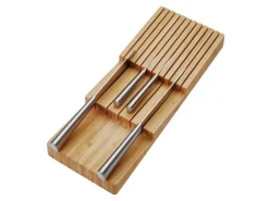 Clearance Bambus Messereinsatz 448 x 174 x 45 mm Für ORGA-BOX 1 Besteckeinsätze Ab 497 mm 600 mm Korpusbreite Besteckkästen