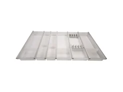 Discount SOTECH Cuisio Besteckeinsatz 900 mm Höhe 55 mm Transluzent Weiß mit Messerblock